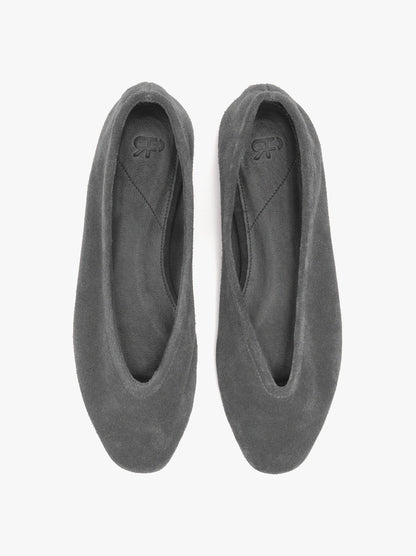 Suede Leather Flats