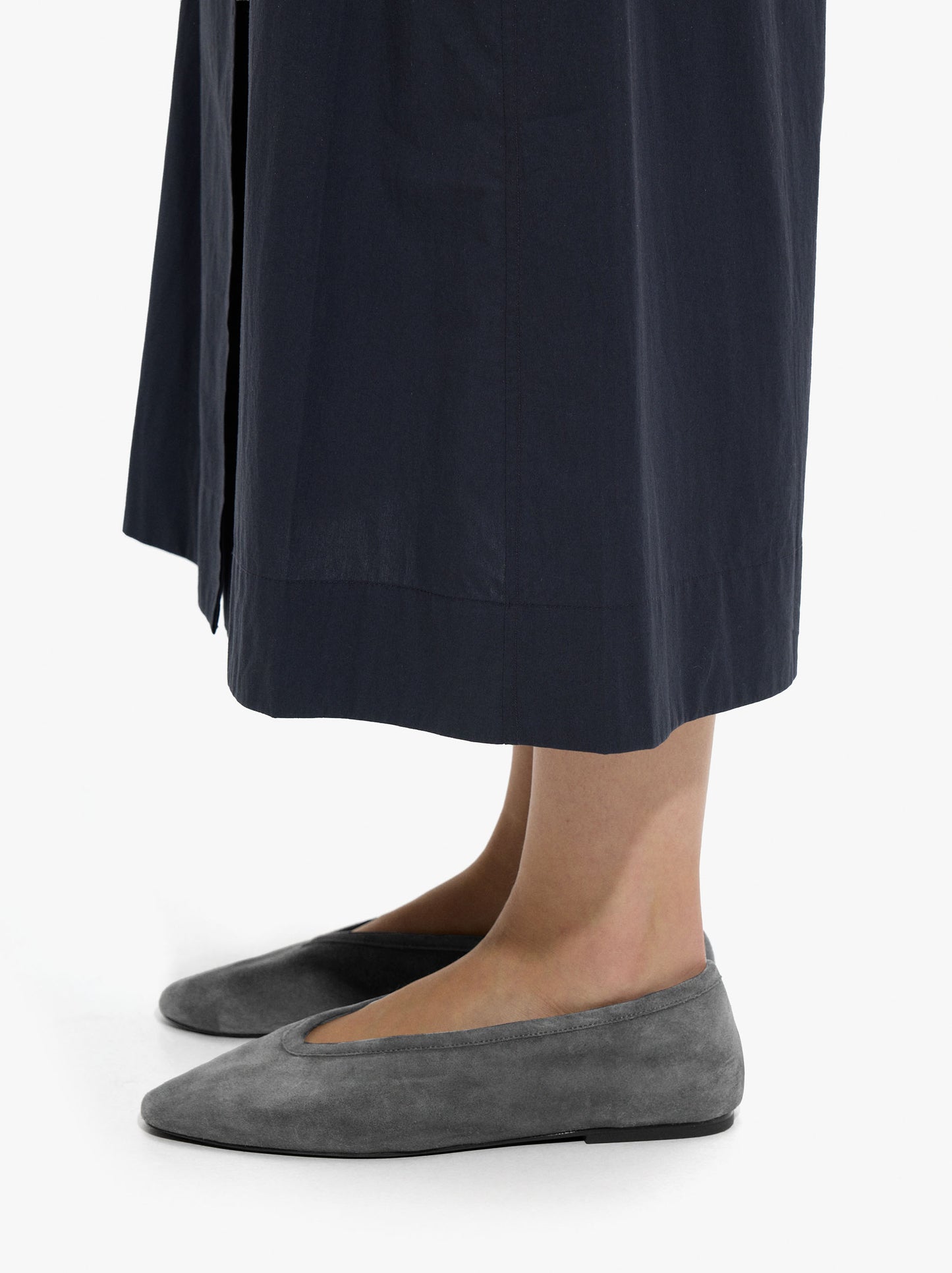 Suede Leather Flats