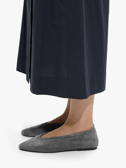 Suede Leather Flats
