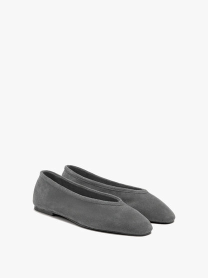 Suede Leather Flats