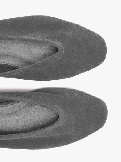 Suede Leather Flats