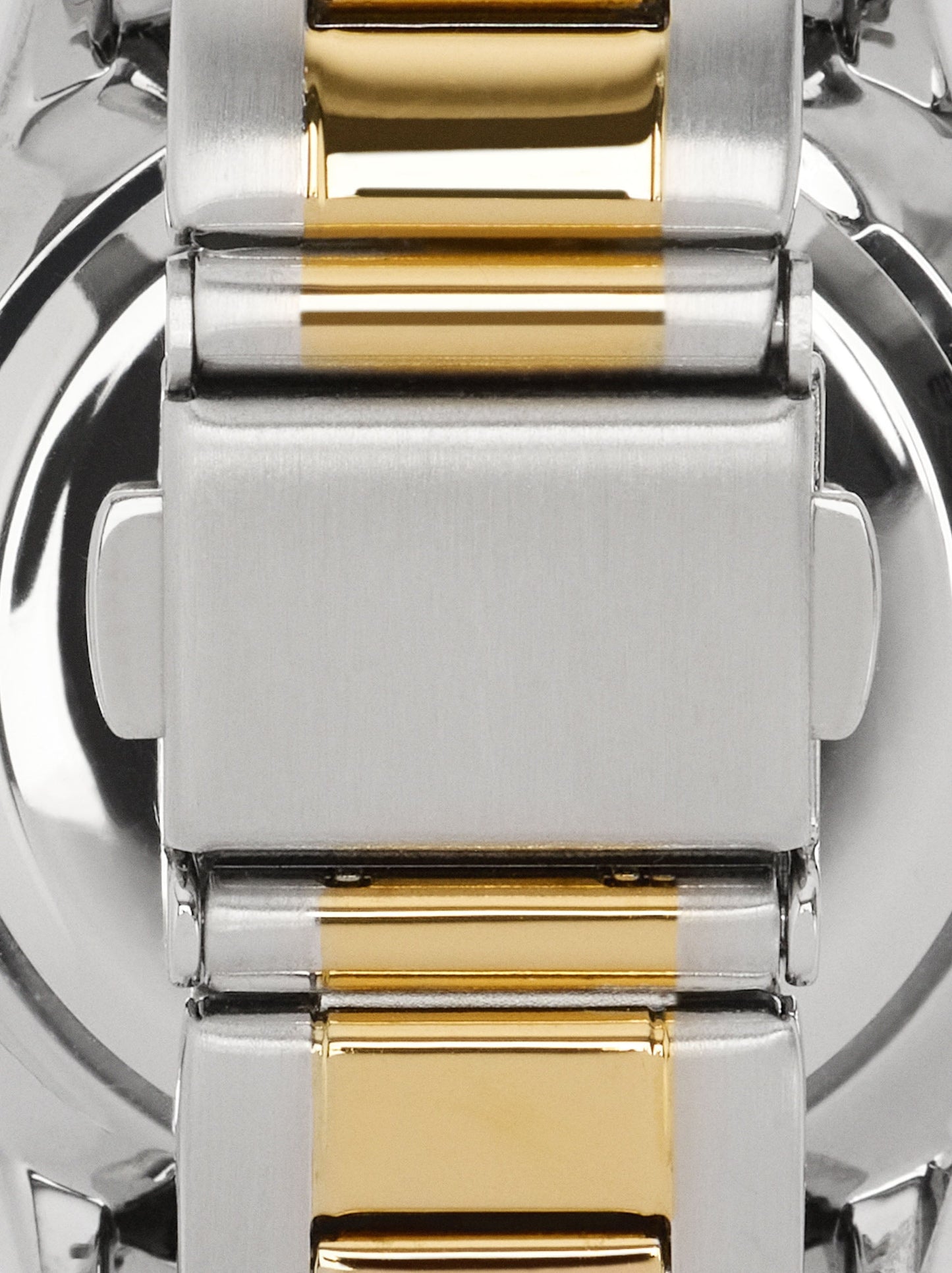 Bicolor Watch With Stainless Steel Bracelet