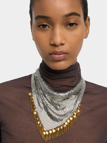 Maxi Bib Necklace With Beads