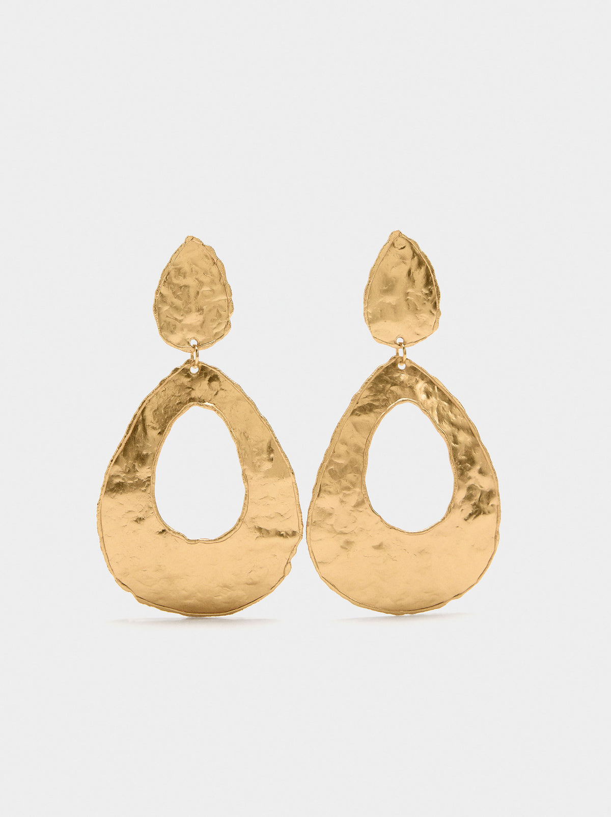 Maxi Oval Earrings