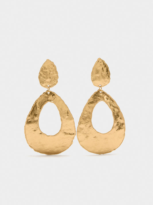 Maxi Oval Earrings