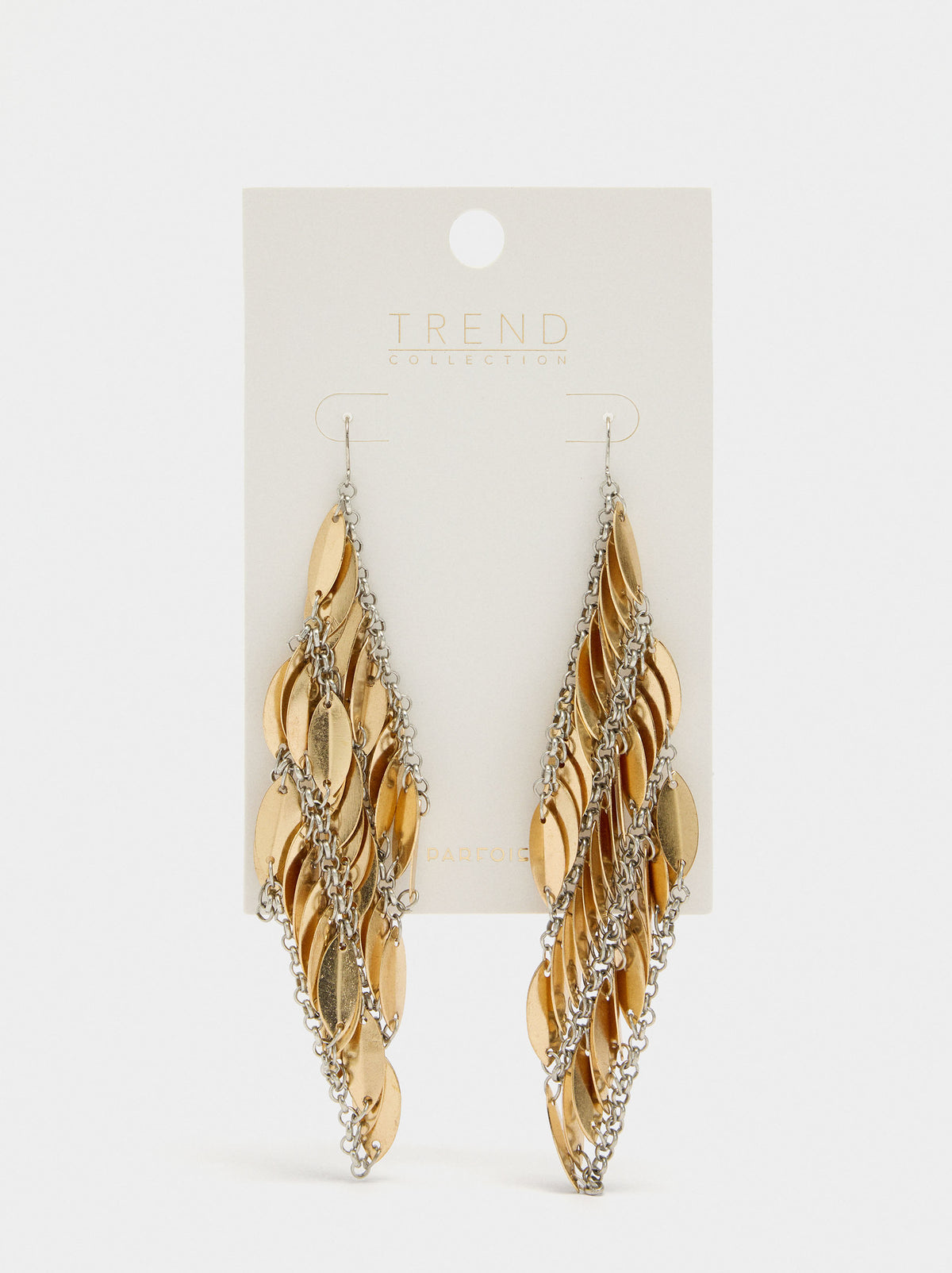 Maxi Long Multi-Petalled Earrings