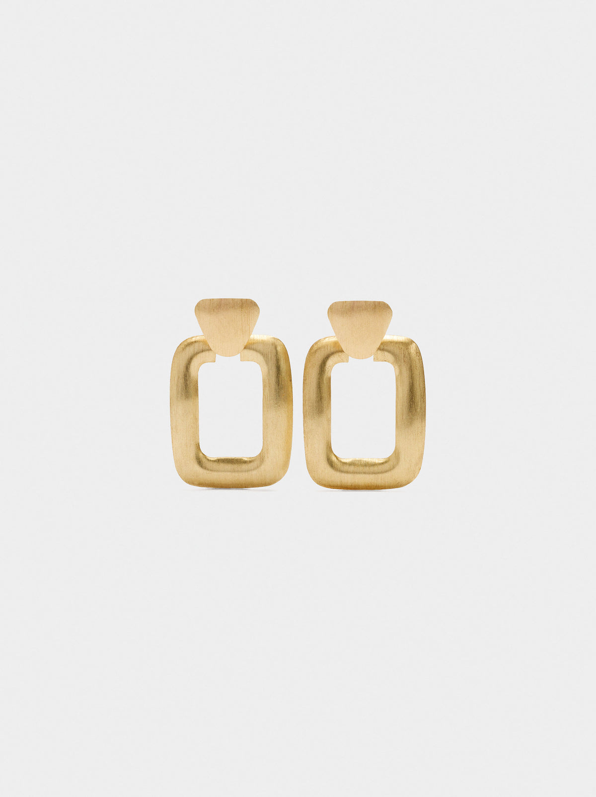 Maxi Rectangular Earrings