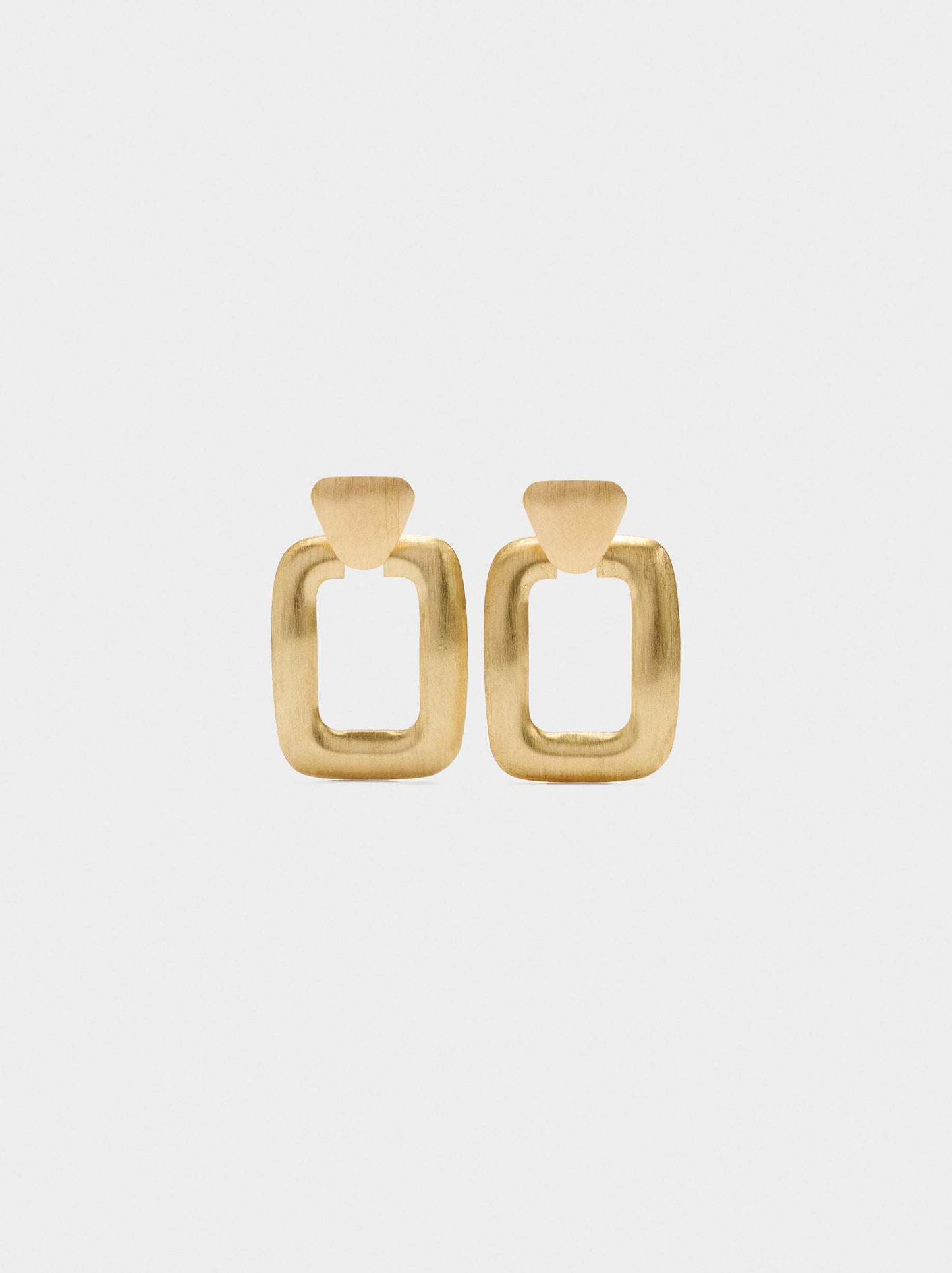 Maxi Rectangular Earrings