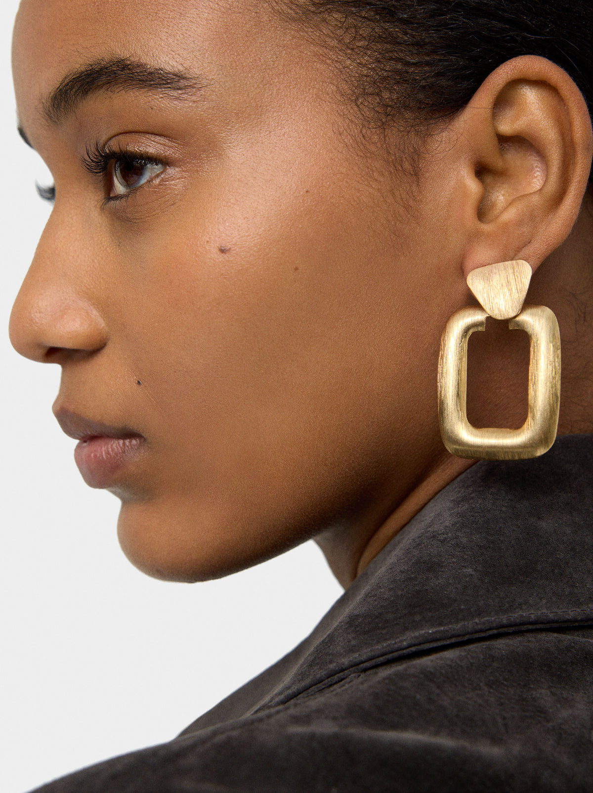 Maxi Rectangular Earrings