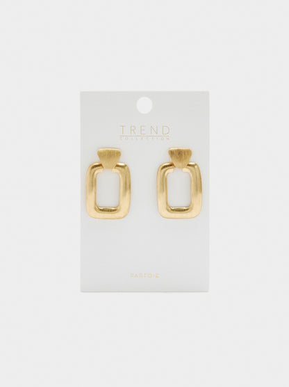 Maxi Rectangular Earrings