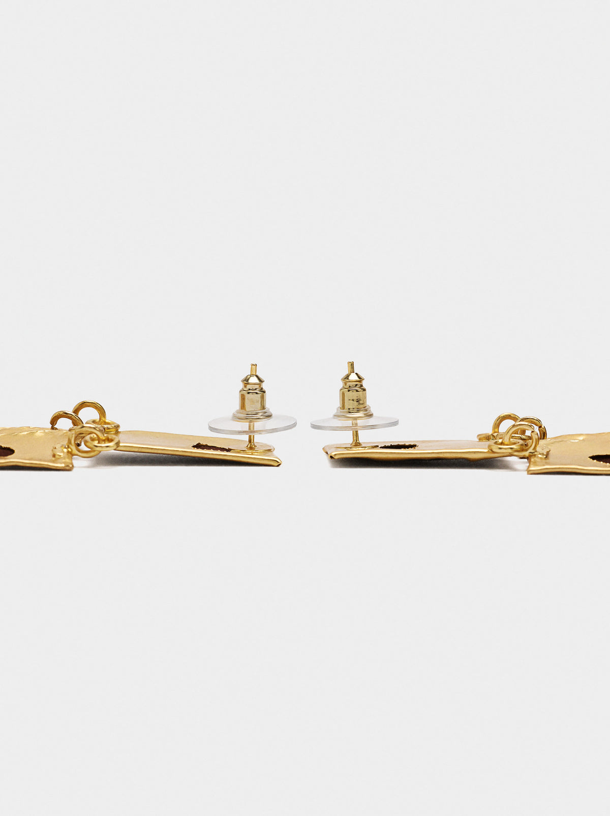 Maxi Rectangular Earrings With Bars