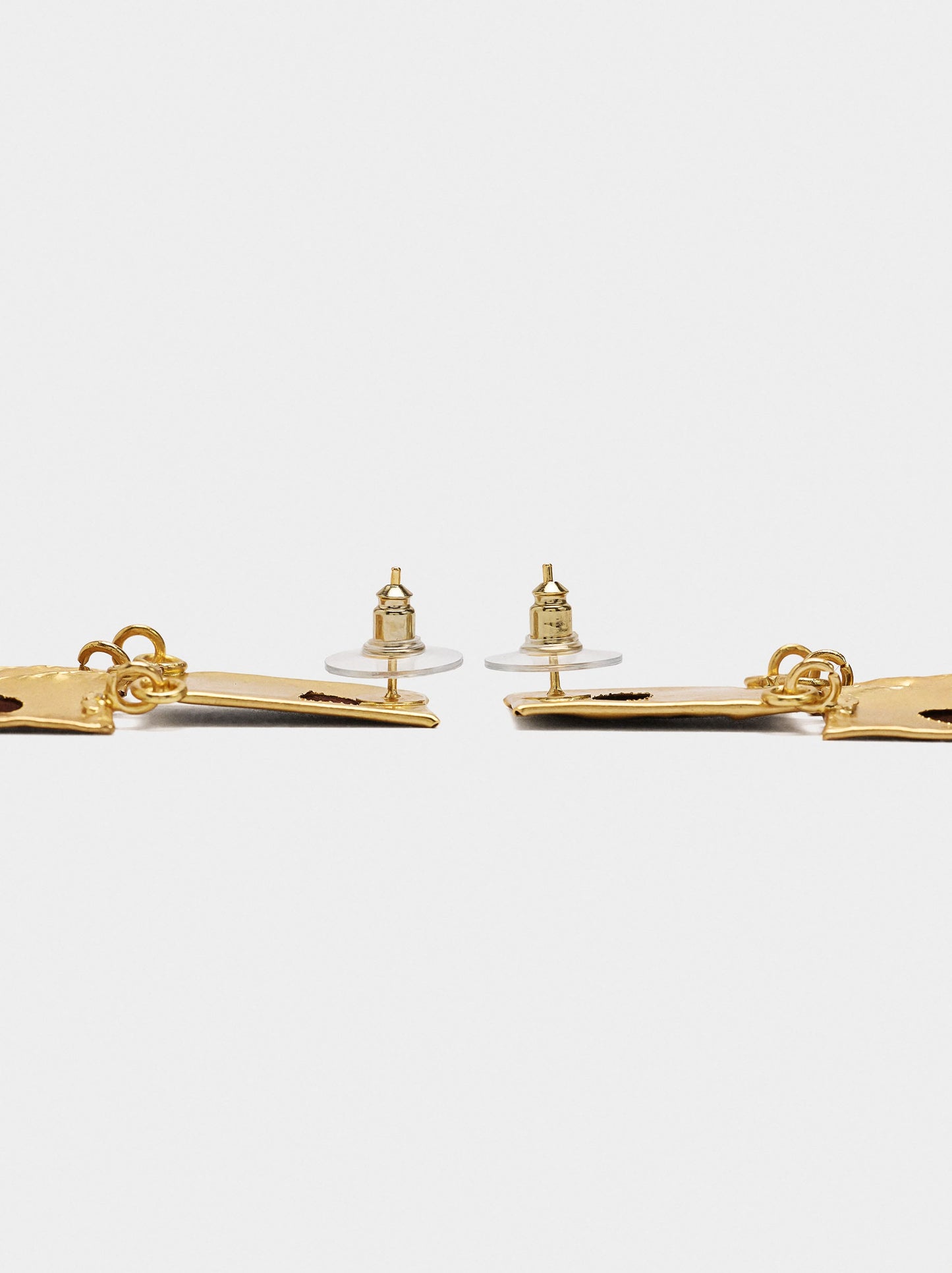 Maxi Rectangular Earrings With Bars