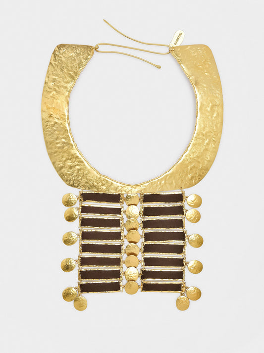 Maxi Necklace With Horizontal Bars