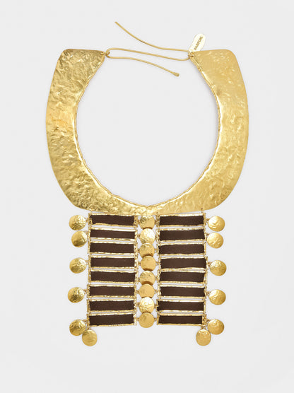 Maxi Necklace With Horizontal Bars