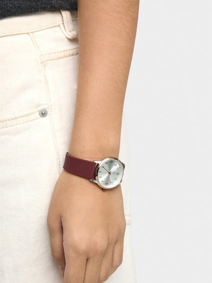 Watch With Silicone Strap