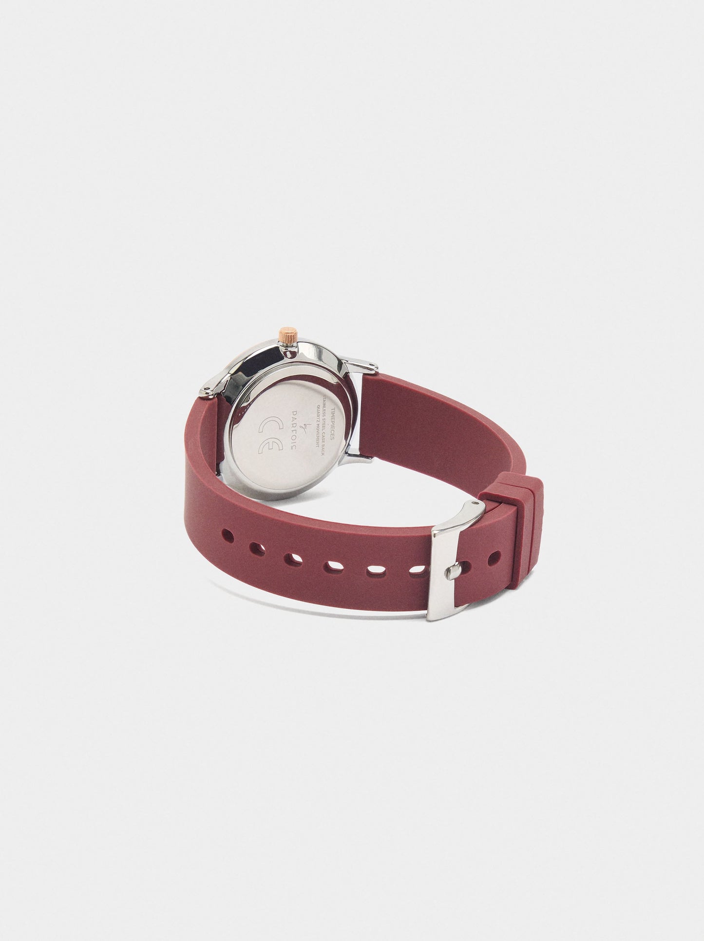 Watch With Silicone Strap