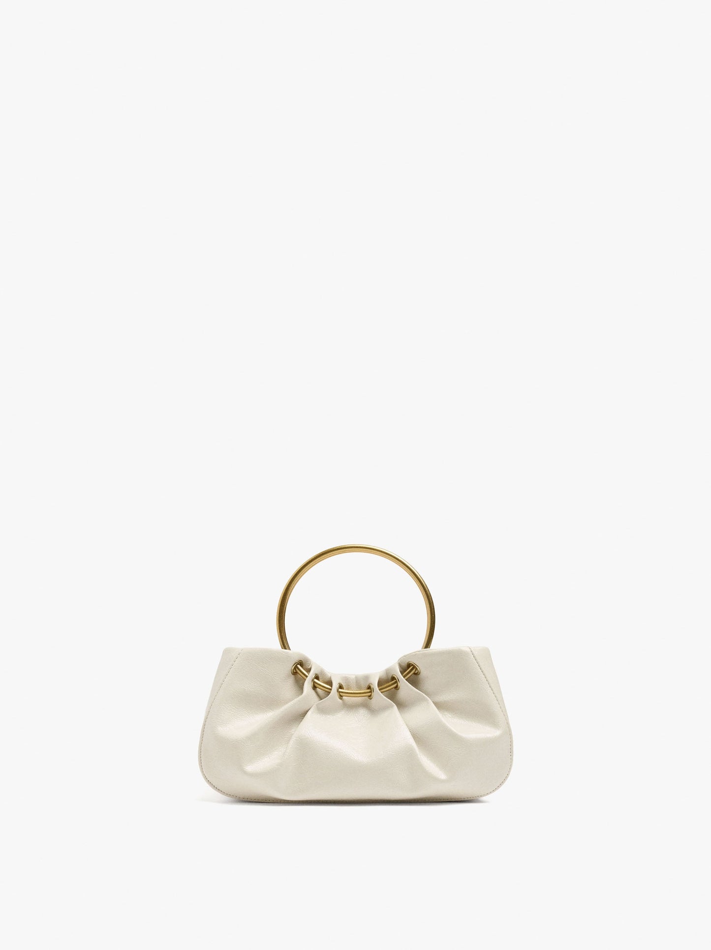 Handbag With Metal Frame