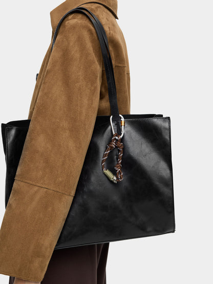 Shopper Bag With Pendant