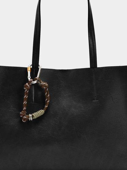 Shopper Bag With Pendant