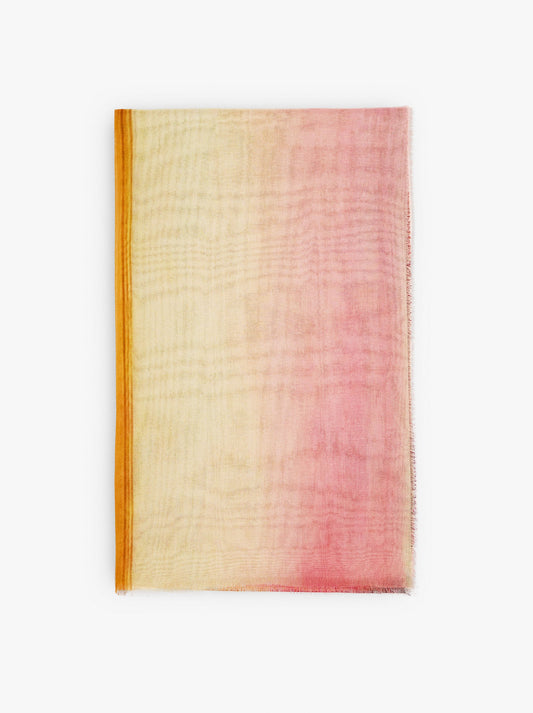 Printed Scarf With Cotton