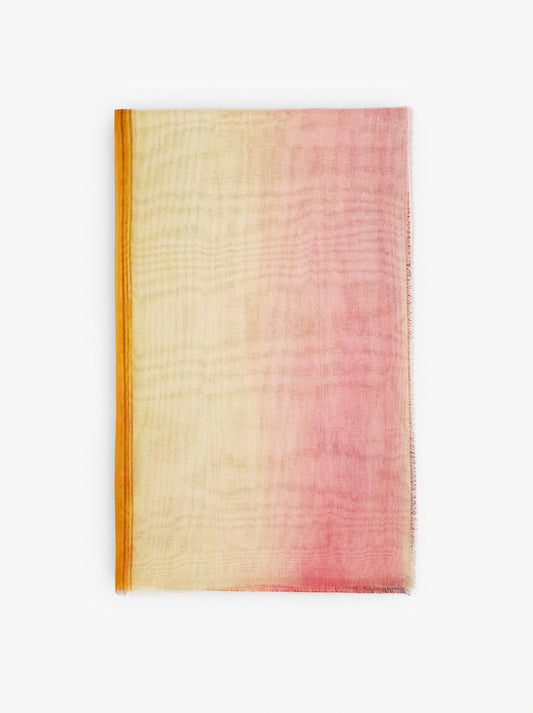 Printed Scarf With Cotton