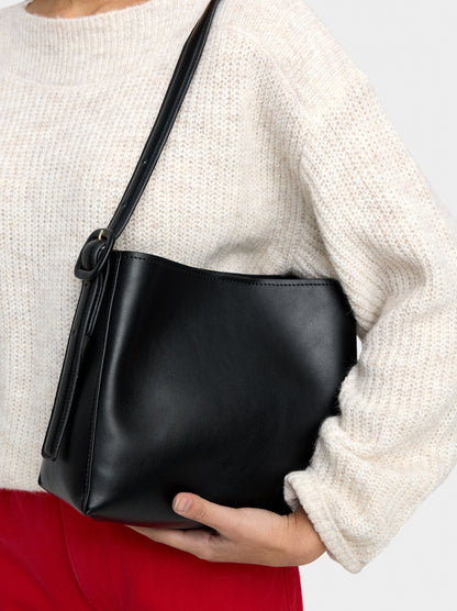 Plain Shoulder Bag
