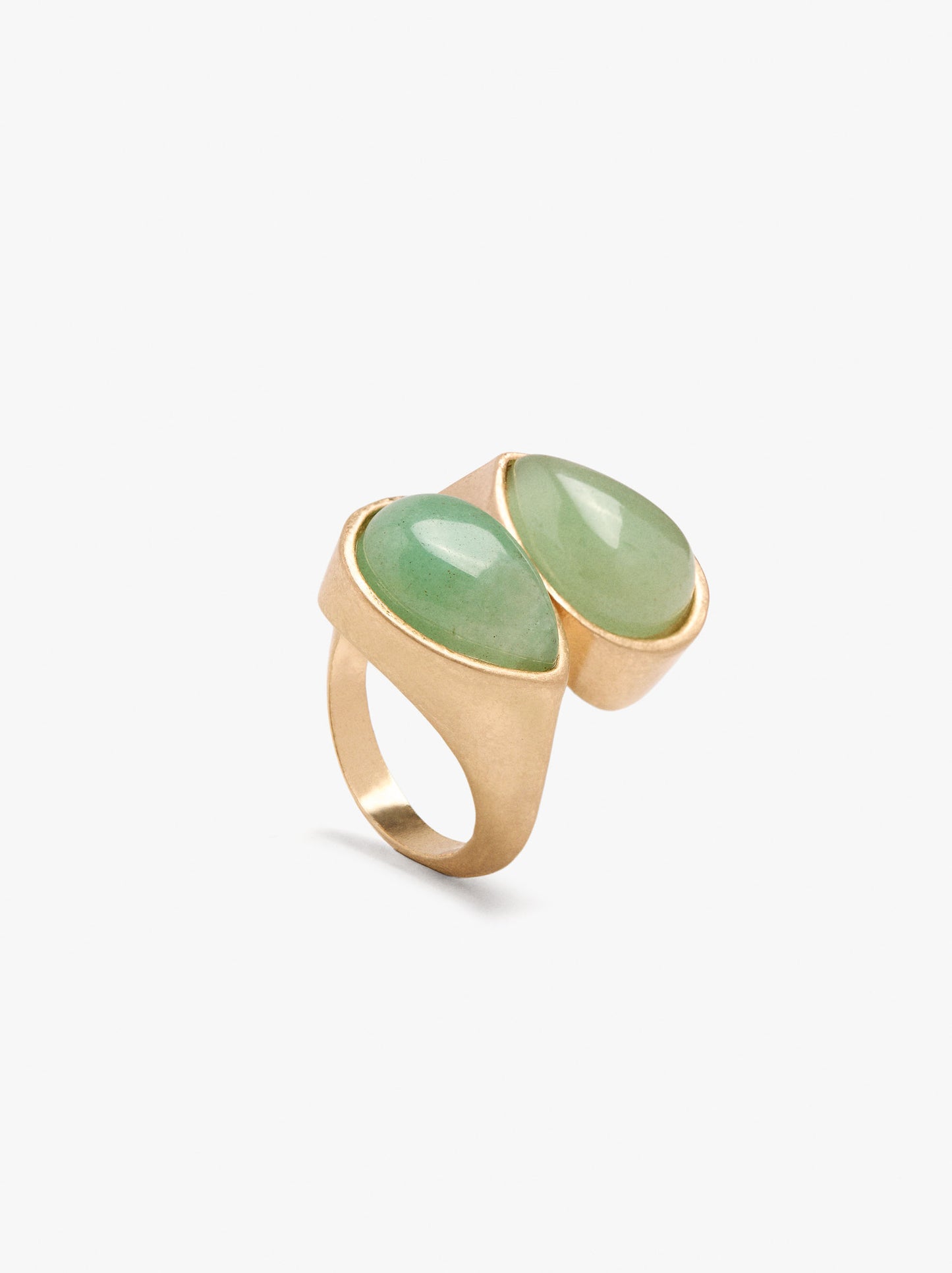 Open Ring With Stones