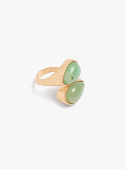 Open Ring With Stones