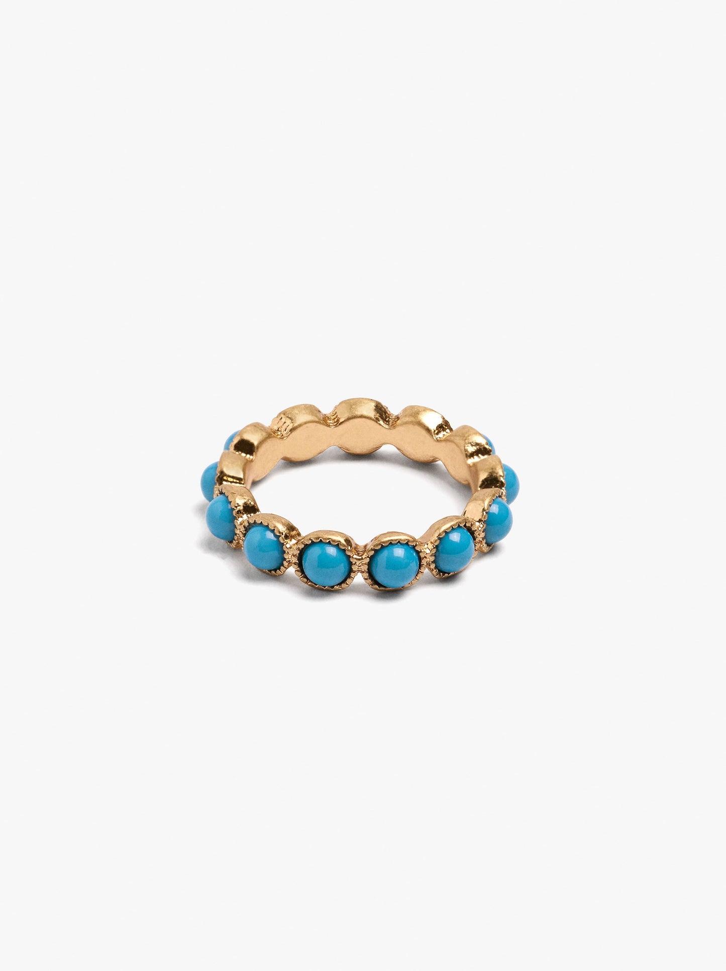 Ring With Hemispheres