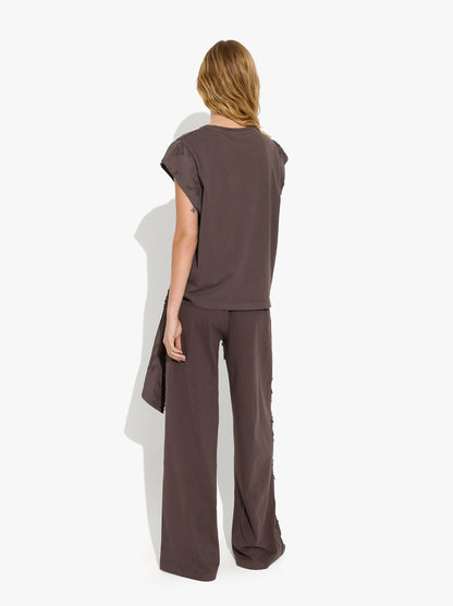 Cotton T-Shirt With Embroidery