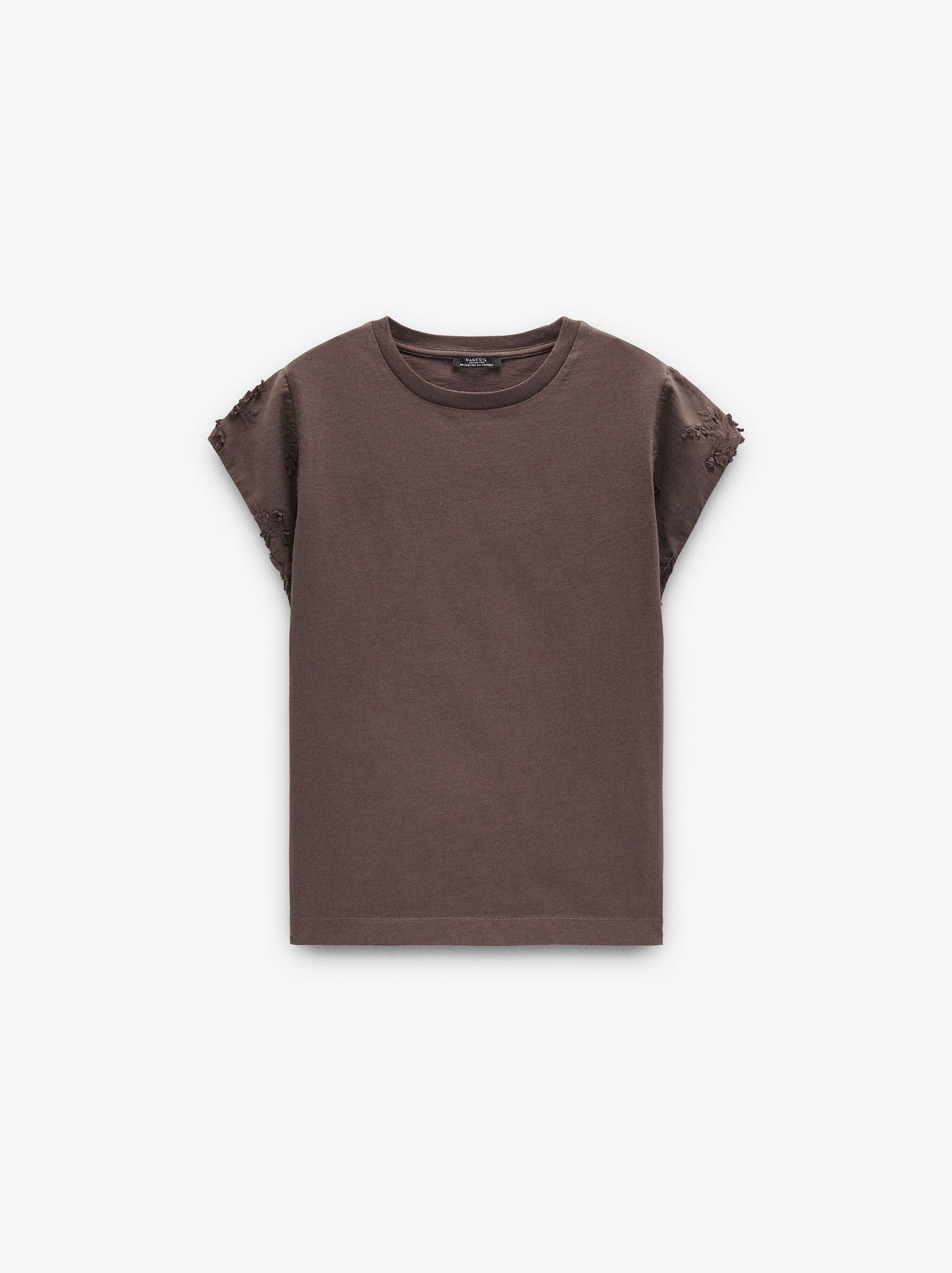 Cotton T-Shirt With Embroidery