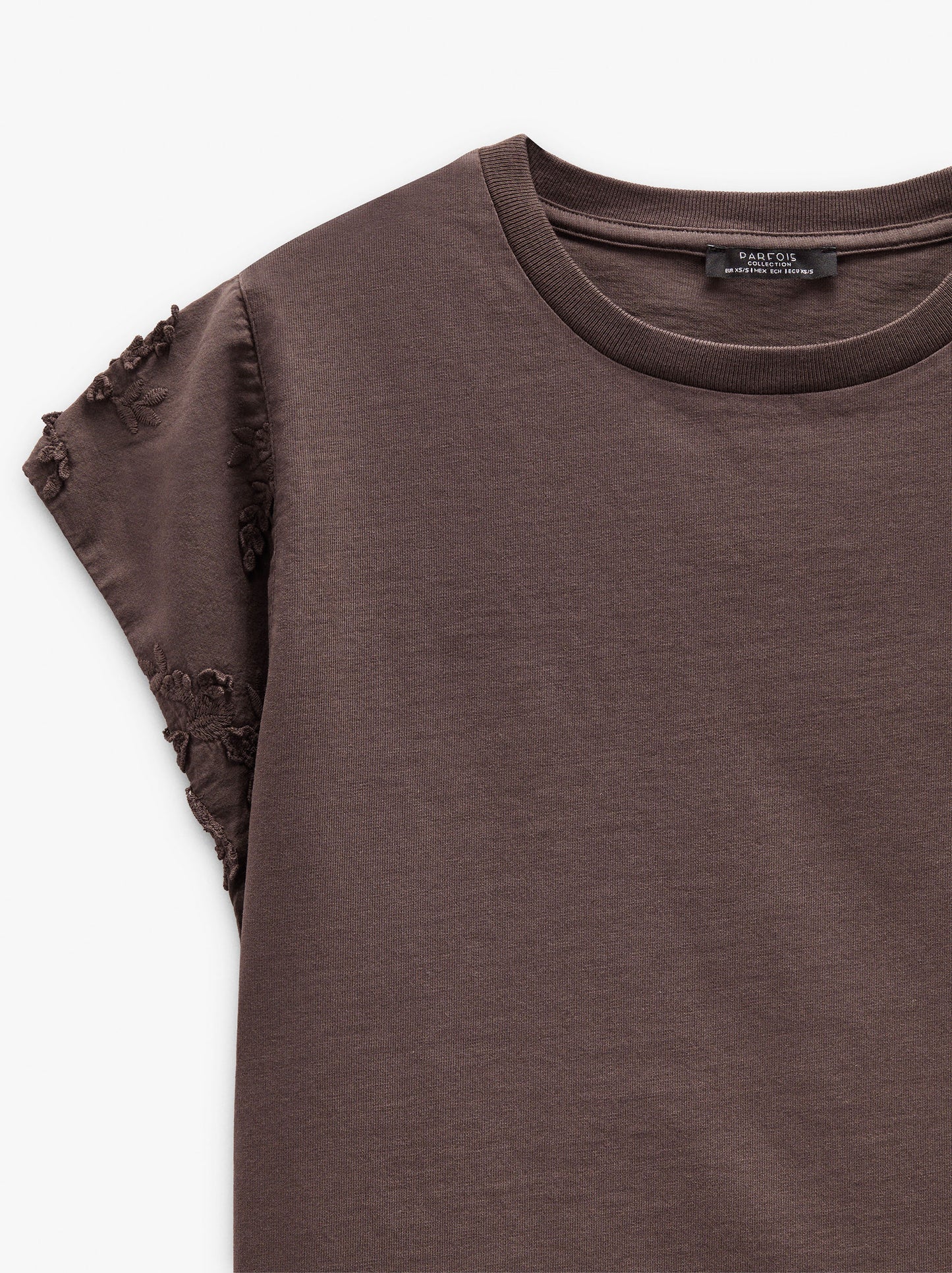 Cotton T-Shirt With Embroidery
