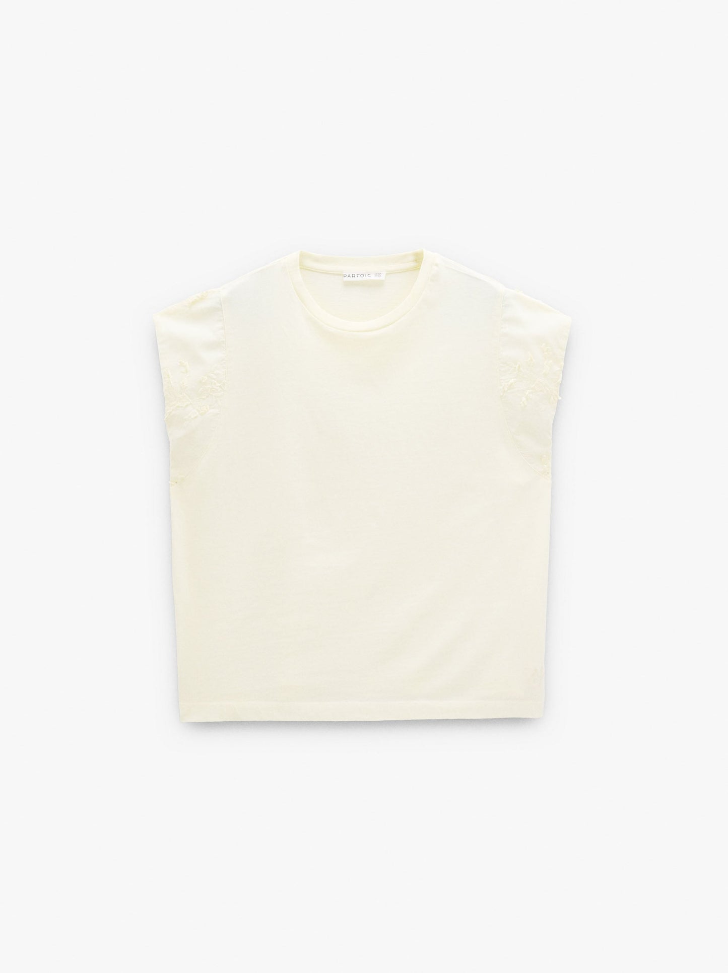 Cotton T-Shirt With Embroidery