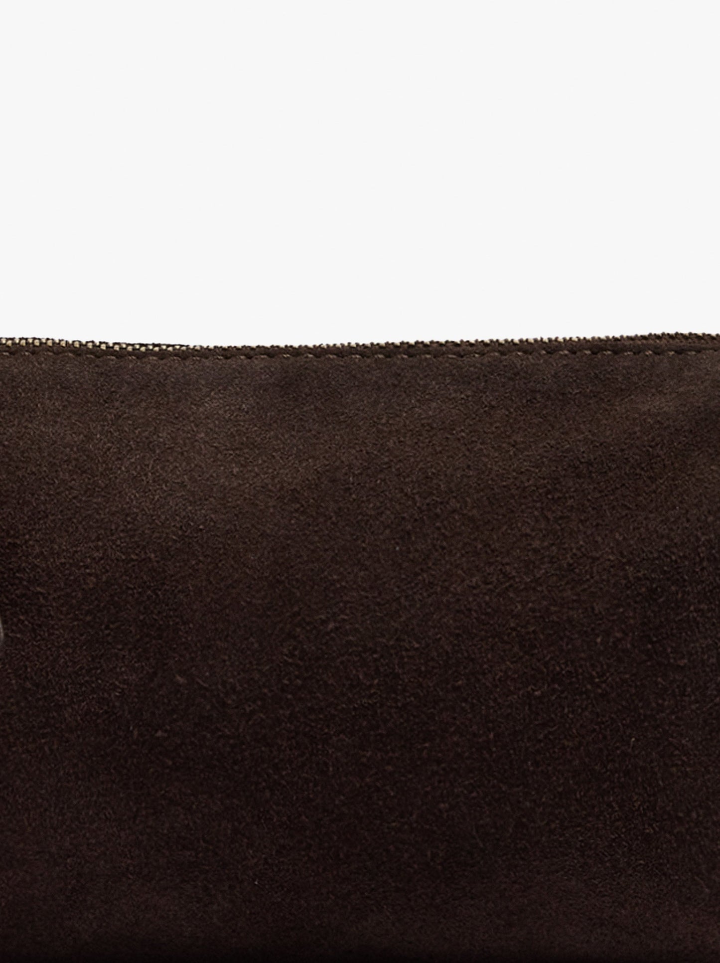 Elongated Leather Crossbody Bag