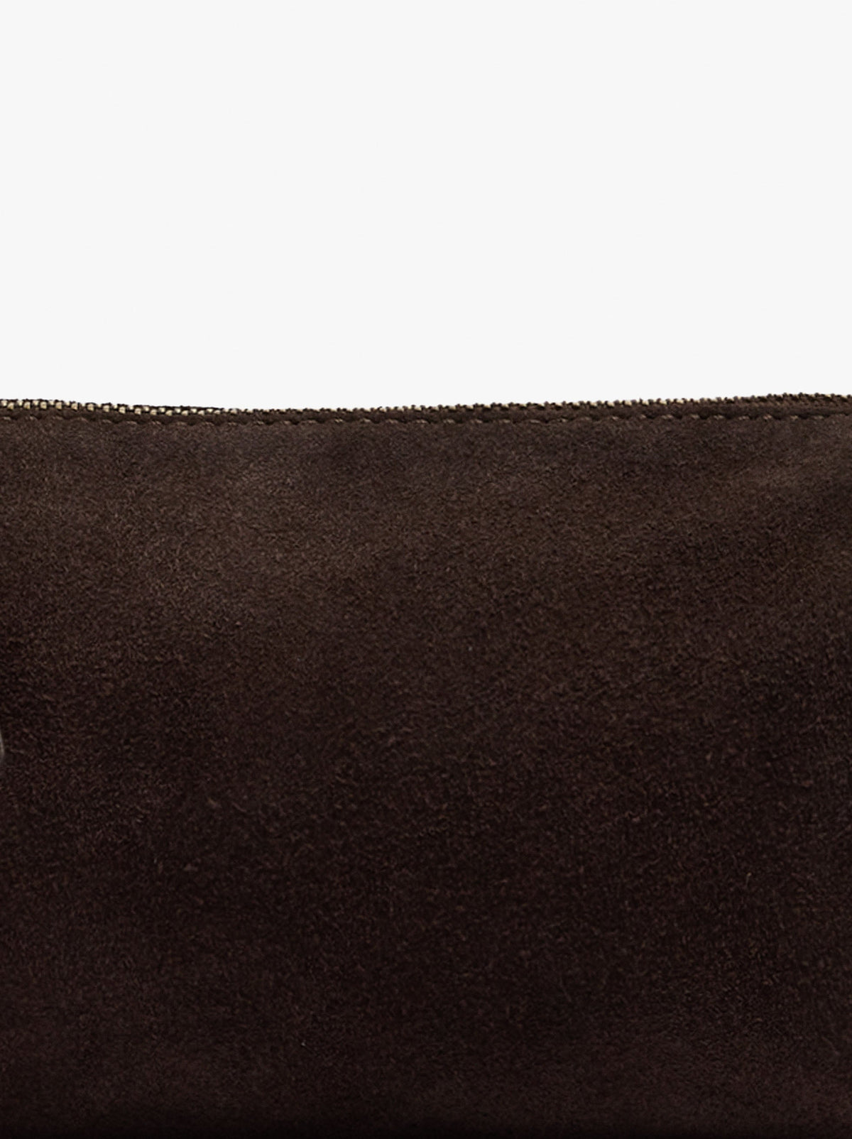 Elongated Leather Crossbody Bag