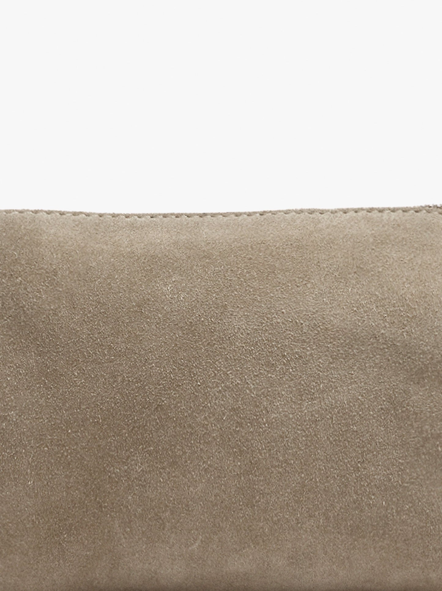 Elongated Leather Crossbody Bag