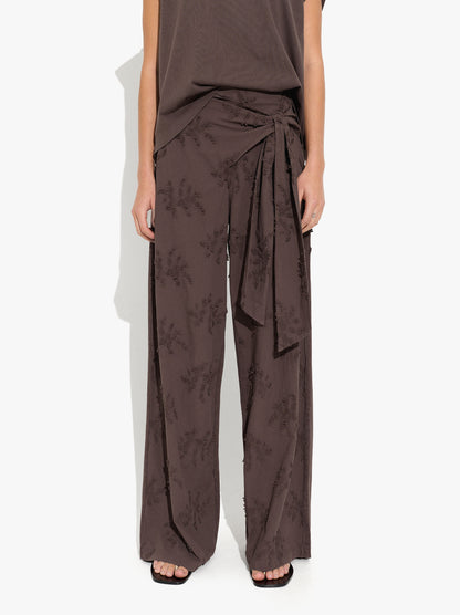 Trousers With 100% Cotton Embroidery