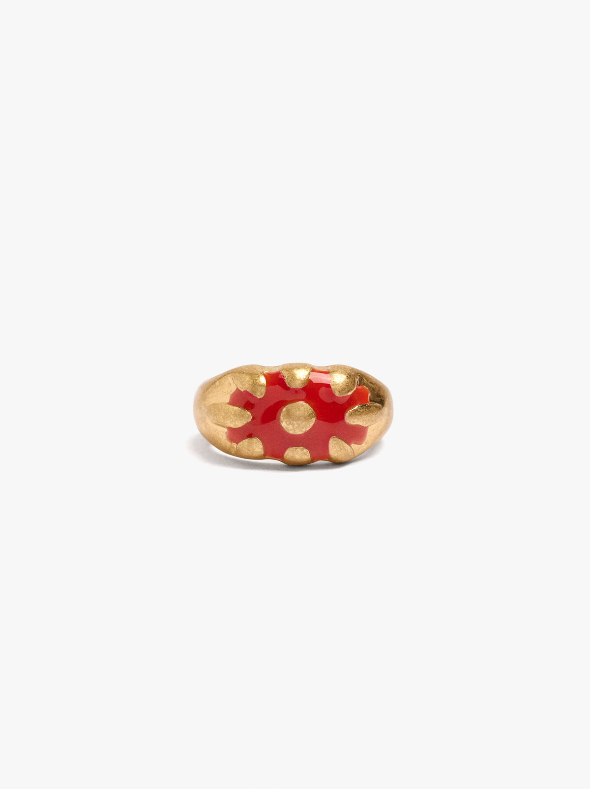 Ring With Colour Detail