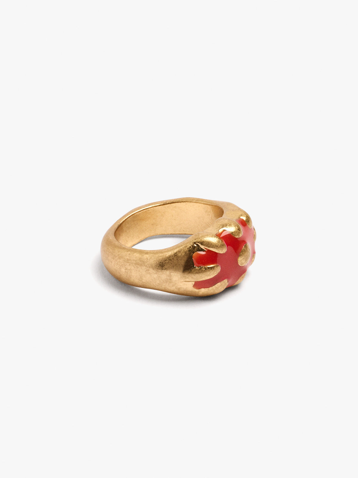 Ring With Colour Detail