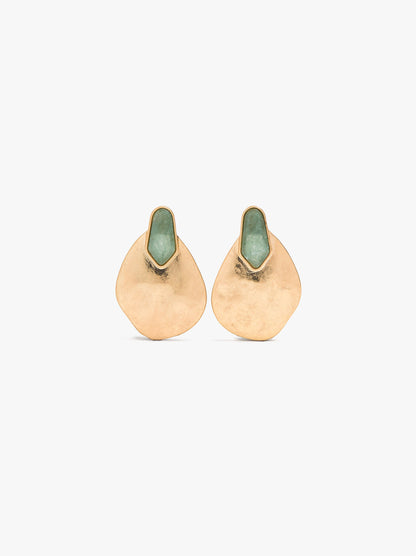 Irregular Earrings With Stones