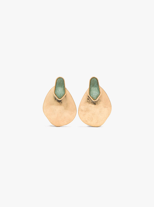 Irregular Earrings With Stones