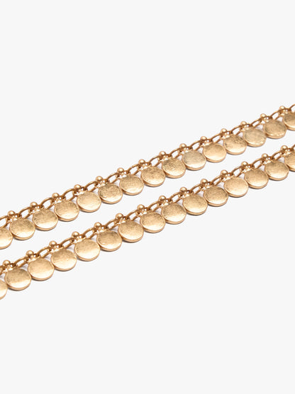 Set Of Short Necklaces With Medals