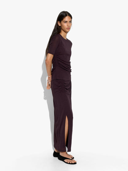 Plain Blouse With Gathers