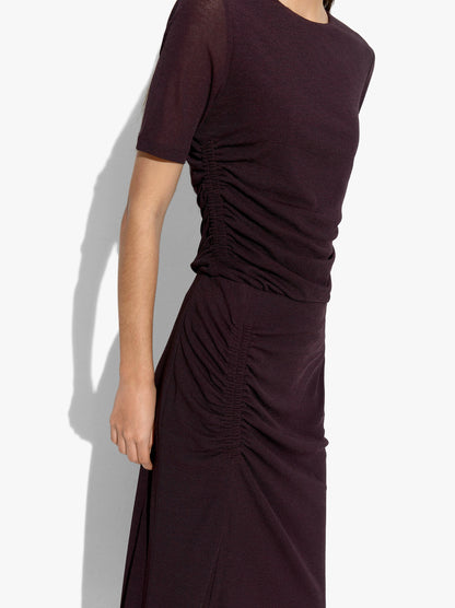 Plain Blouse With Gathers