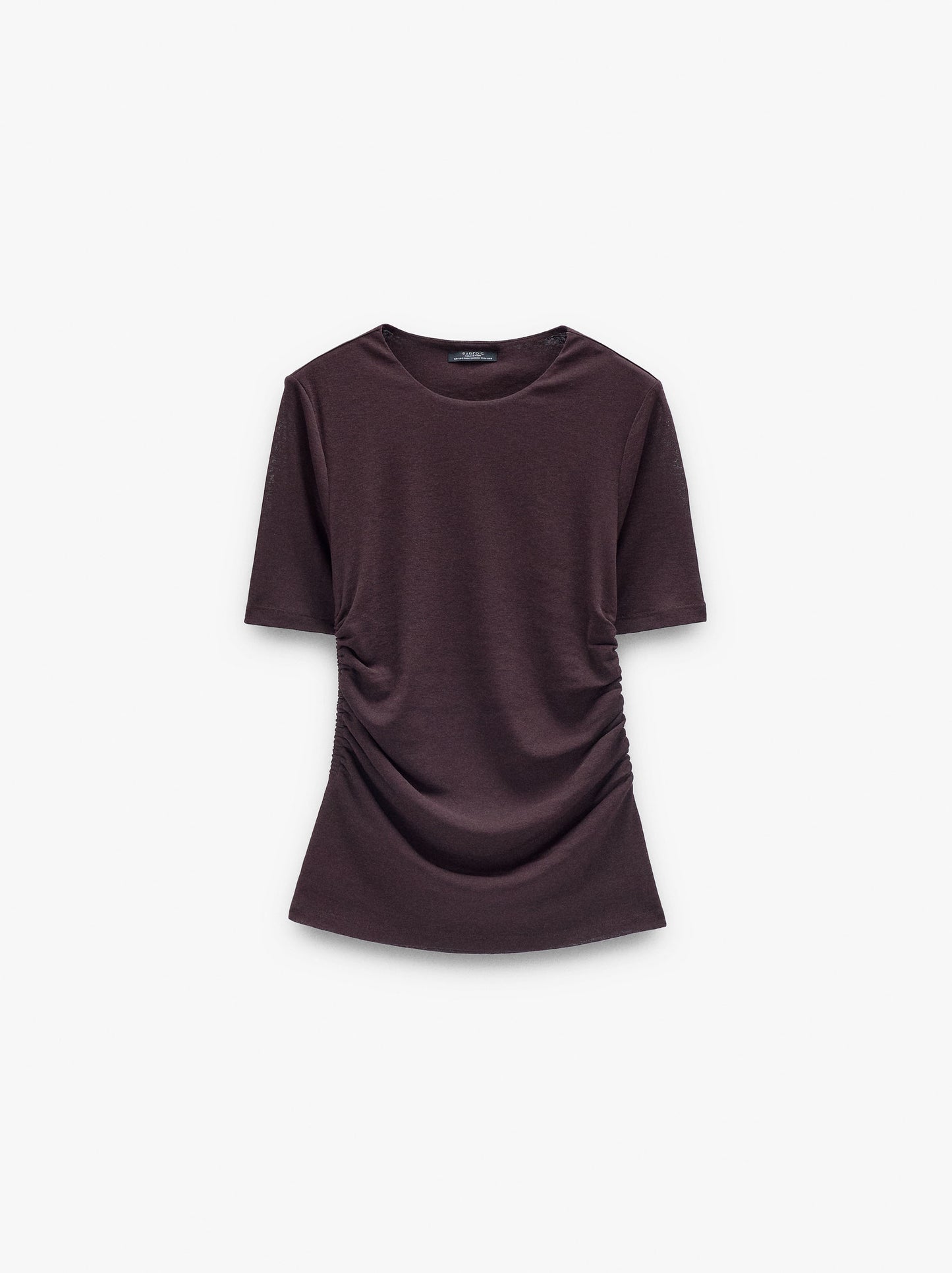 Plain Blouse With Gathers