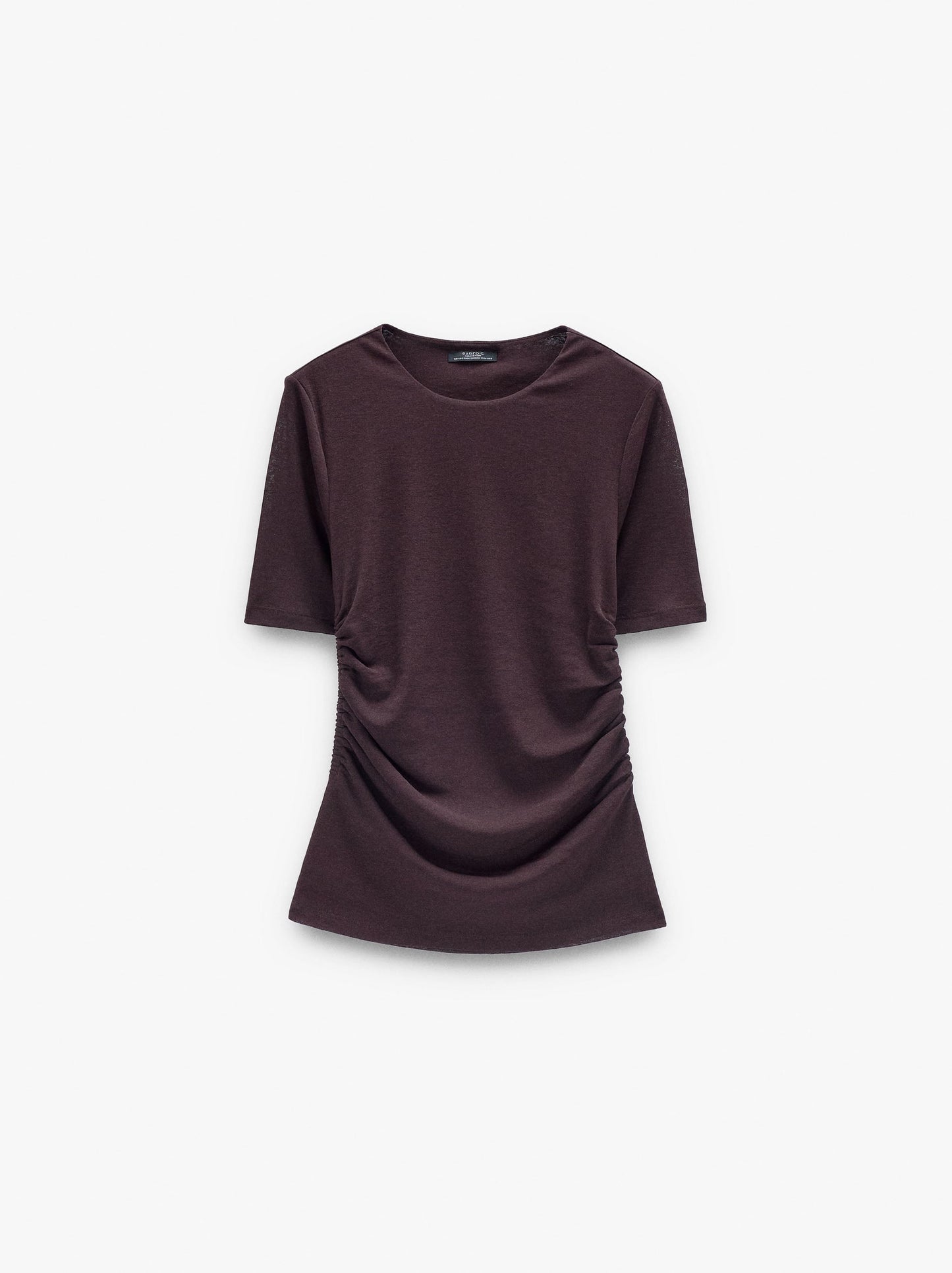 Plain Blouse With Gathers