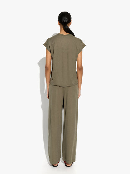 Plain Top With V-Neck