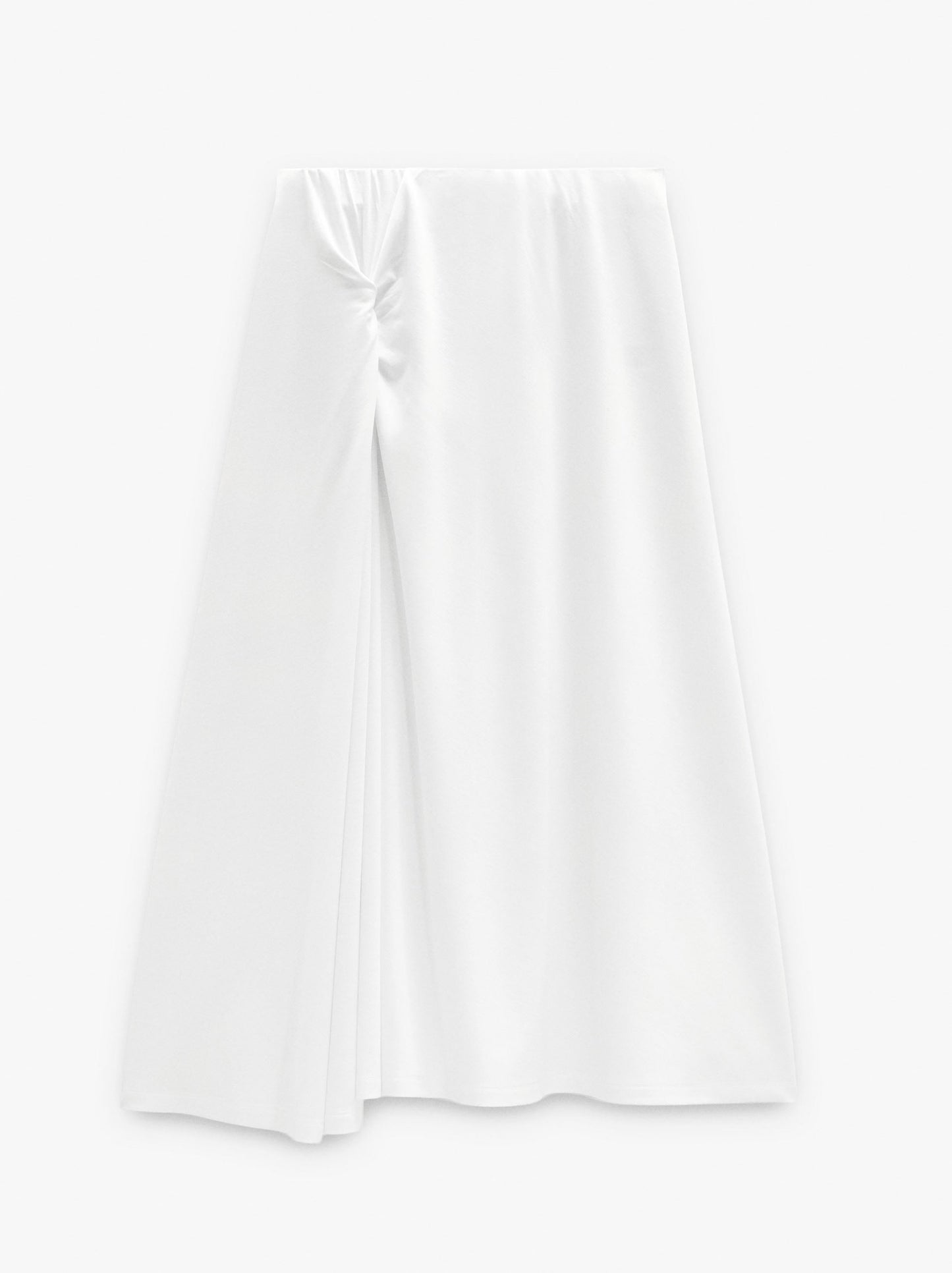 Midi Skirt With Ruched
