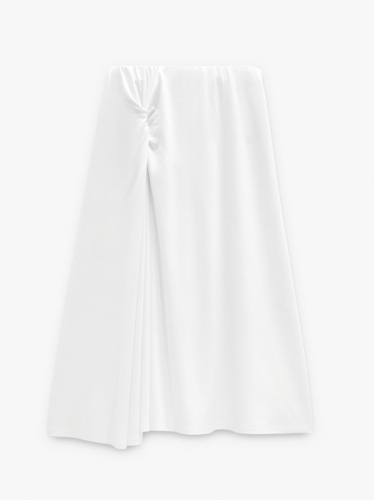 Midi Skirt With Ruched