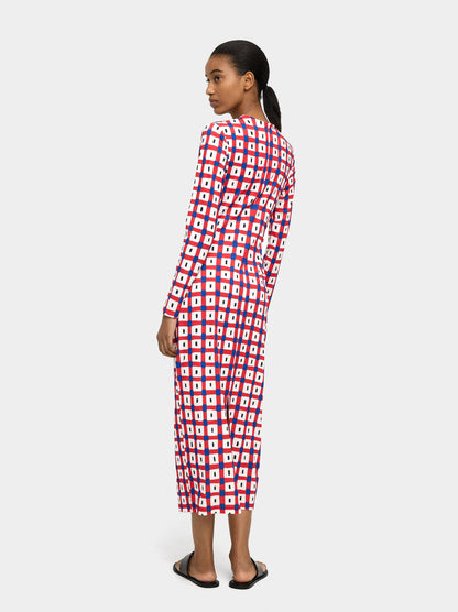 Dress With Draped Squares